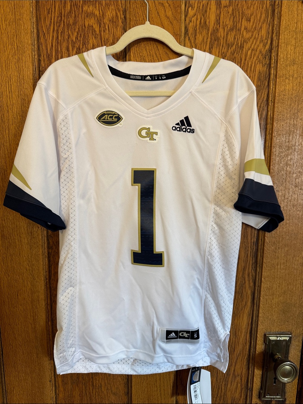 Georgia Tech adidas football jersey